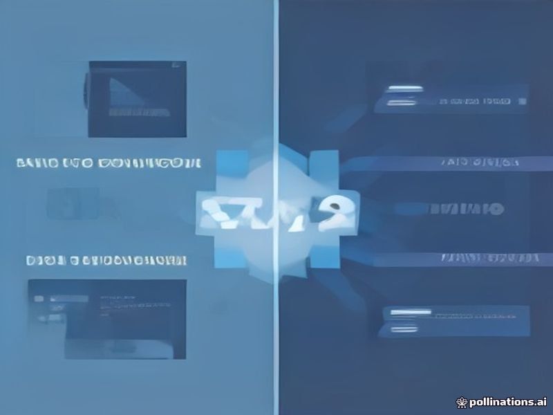 custom website development vs template illustration