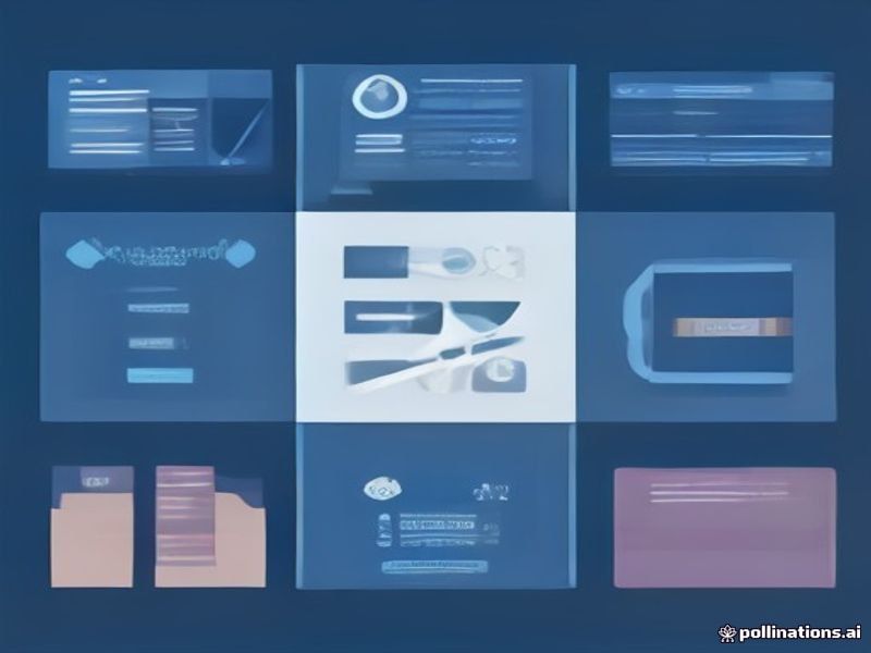 secondary school website features illustration
