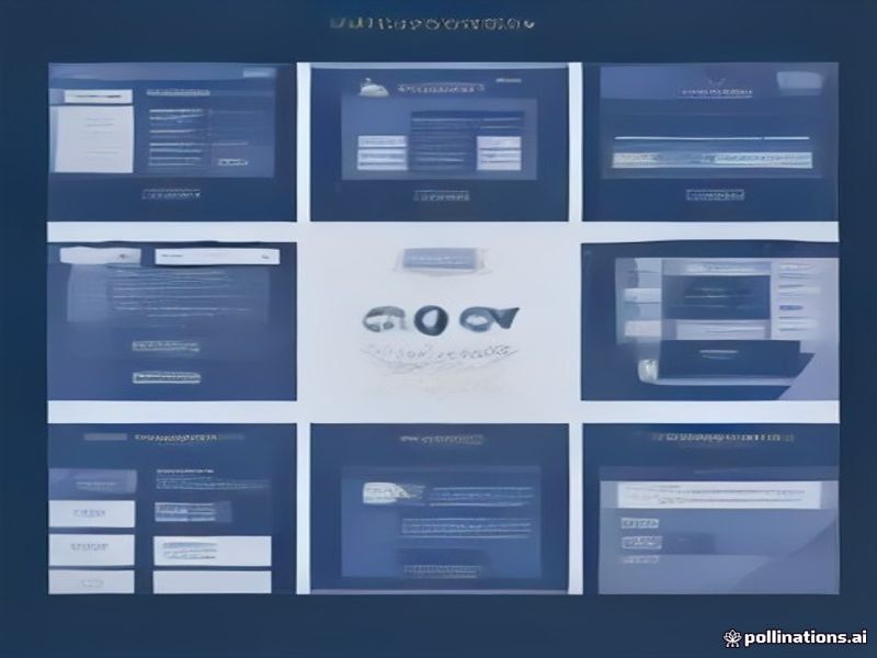 school admissions page design illustration