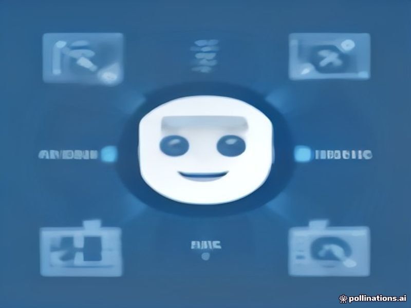 AI chatbot ROI calculator illustration