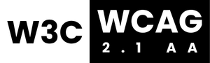 W3C WCAG 2.1 LOGO
